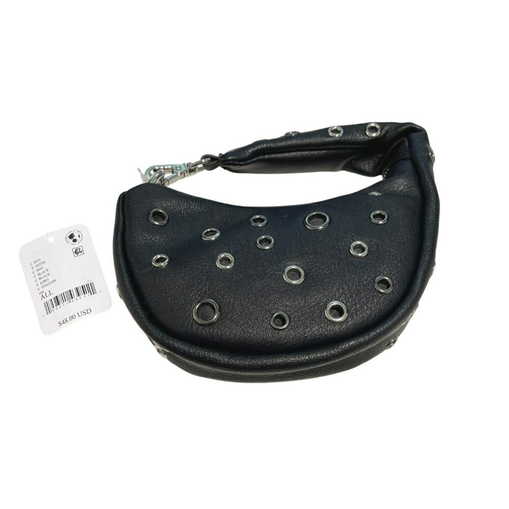 Free People Black Grommet Baby Carryall NWT